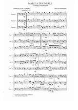 Marcia Trionfale (Festive triumphal march) for 3 trombones (euphonium / baritone)